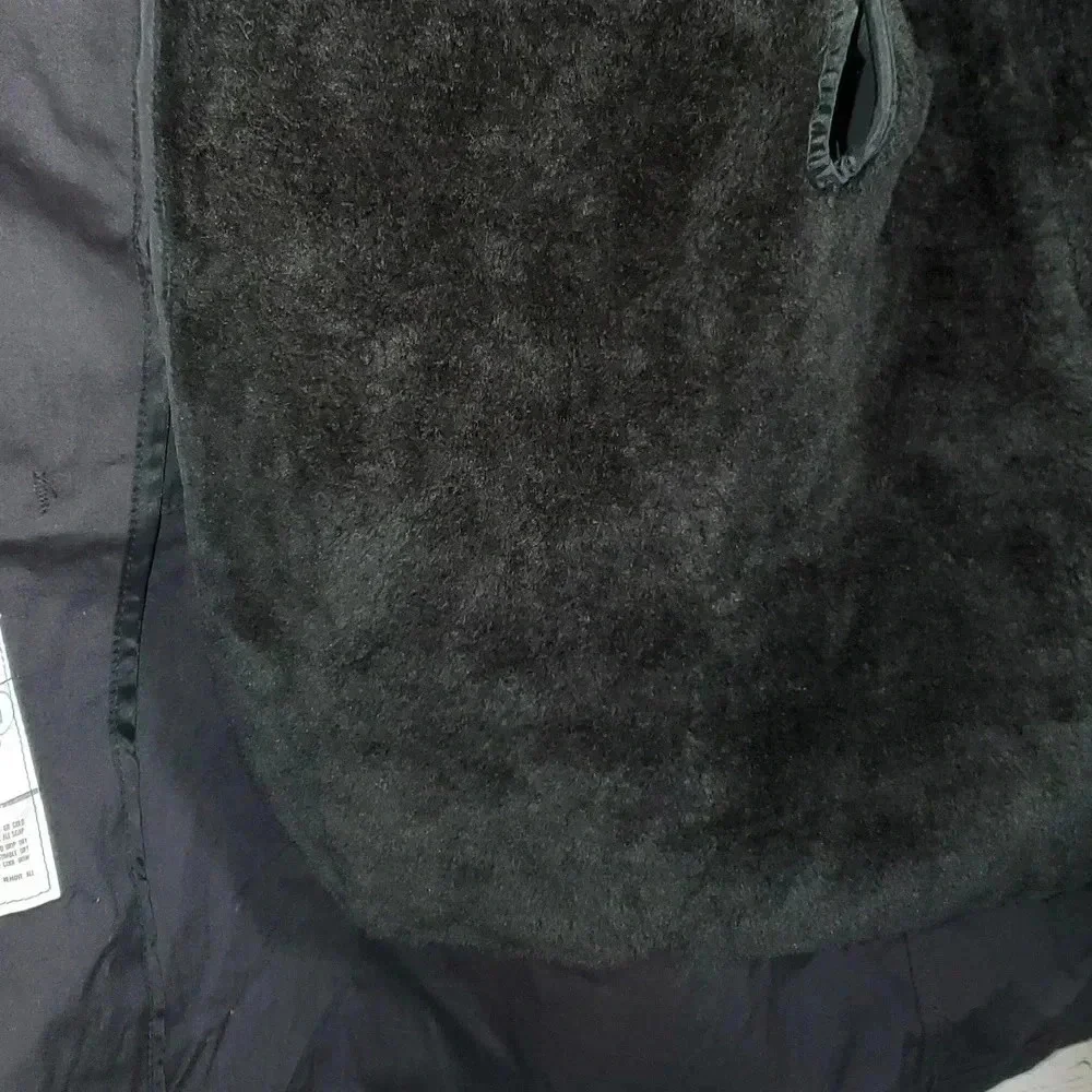 Military All Weather Trench Coat Removable Sherpa Liner Blue 3346 - Picture 6 of 12